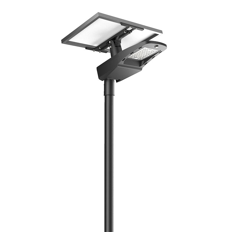 Alles in zwei Solar-Straßenlampen - Solarleuchten - CXB LED LIG...